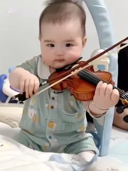 子どもにバイオリン持たせてみた結果…