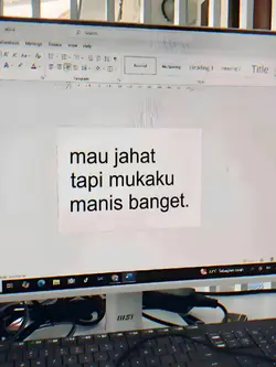 mau jahat tapi muka
