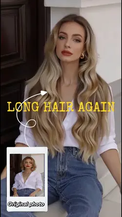 Long hair again