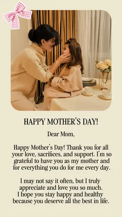 Love you Mom