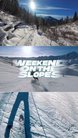 WEEKEND ON THE SLOPE