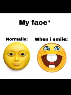 my face 