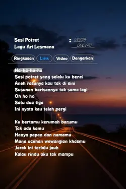 lagu sesi potret