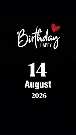 Hbd 14 August 2026