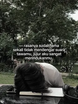 sangat merindukanmu