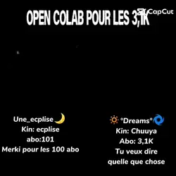 Colab avec dreams