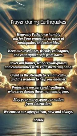 Earthquake Prayer