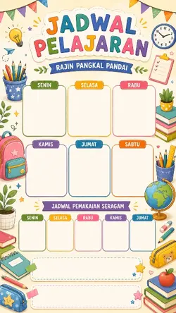 Jadwal Pelajaran