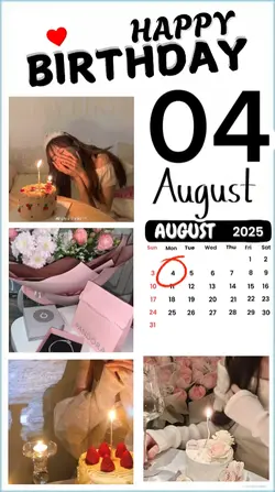 birthday 04 August 