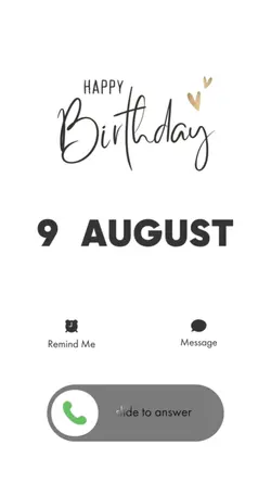 BDAY DAUGHTER 9 AUGU