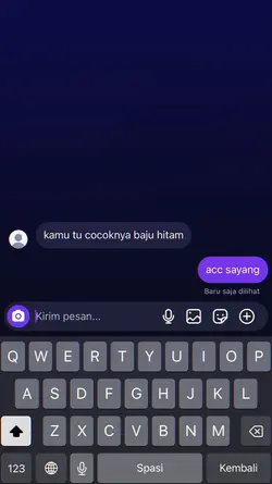 COCOKNYA BAJU HITAM