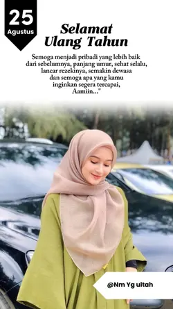 HBD, 25 AGUSTUS 
