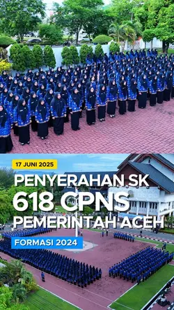 Penyerahan  SK CPNS