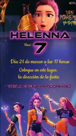 Invitación kpop