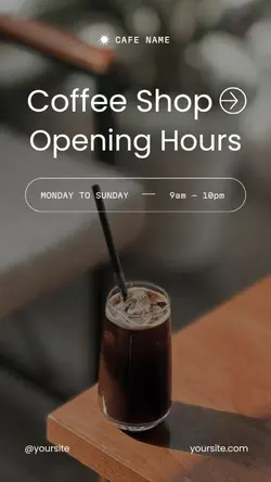 Opening hours 
