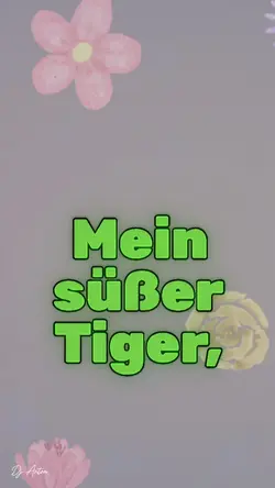 Mein süßer Tiger 