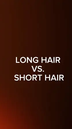 long vs. short hair 