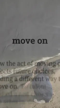 move on