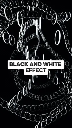 black white effect