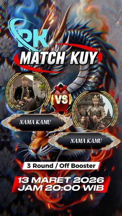 PK MATCH TIKTO 2026