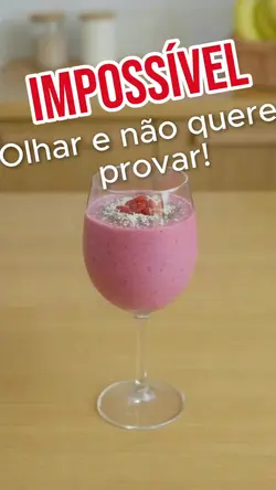 Smoothie rosa: receita rápida e estética