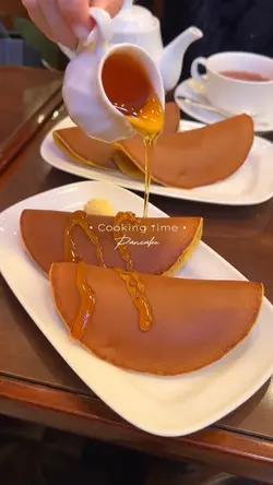 Cooking pancake 12
