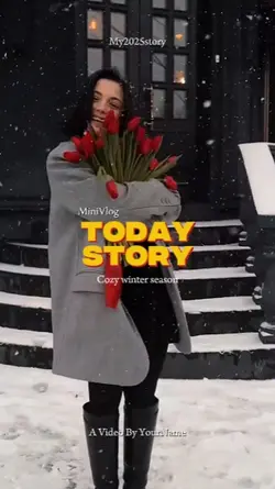 cozy winter moment