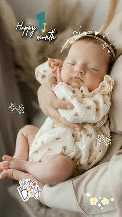 Cute Baby 1 Bulan