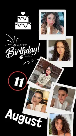 HBD 11 AUGUST