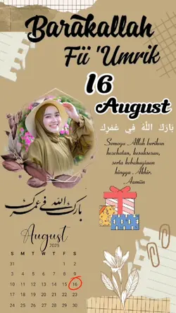 Milad 16 Agustus