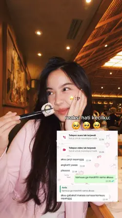 reaksi hati kecilku