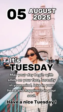 Tuesday, 5 August