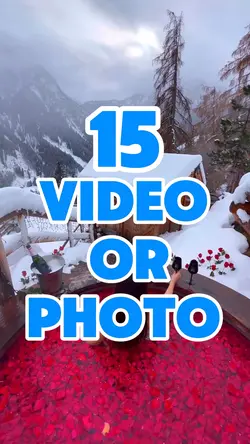 15 video or photo