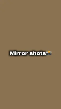 mirror selfie