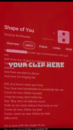 Shape of you