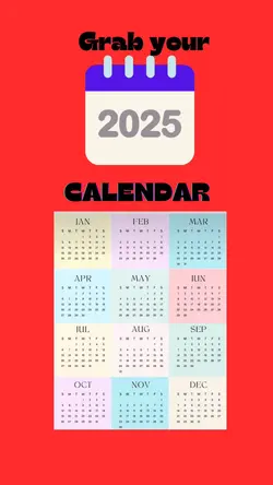 2025 Calendar 