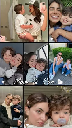 Mom and son