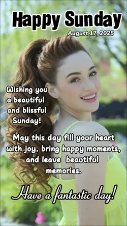 Happy Sunday 