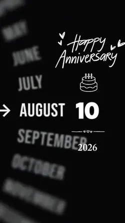 ANNIVERSARY 10 AUGUS