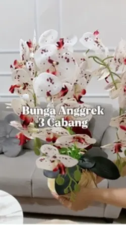 Bunga anggrek latex