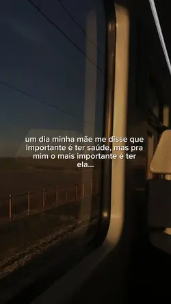 O importante é ter..