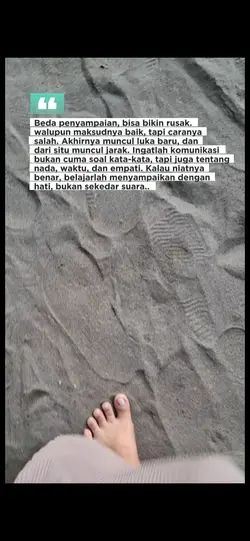 Beda penyampaian 