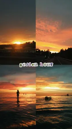 Sunset 4 pics