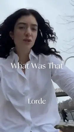 What Was That 