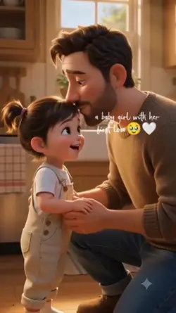 BABY GIRL AND DAD