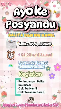 Undangan Posyandu