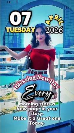 Tuesday 7 April 2026