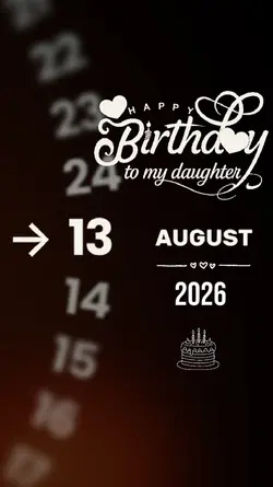 hnd daughter 13 AUG