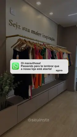Loja aberta