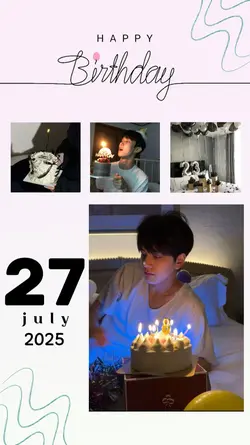 BIRTHDAY 27 JULY